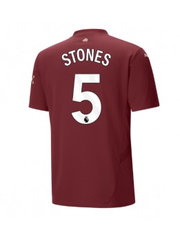 Manchester City John Stones #5 Ausweichtrikot 2024-25 Kurzarm